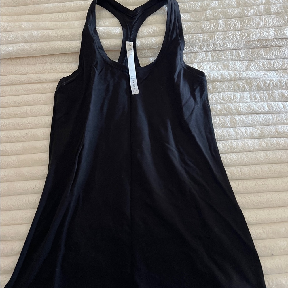 Black Racerback Tank Top